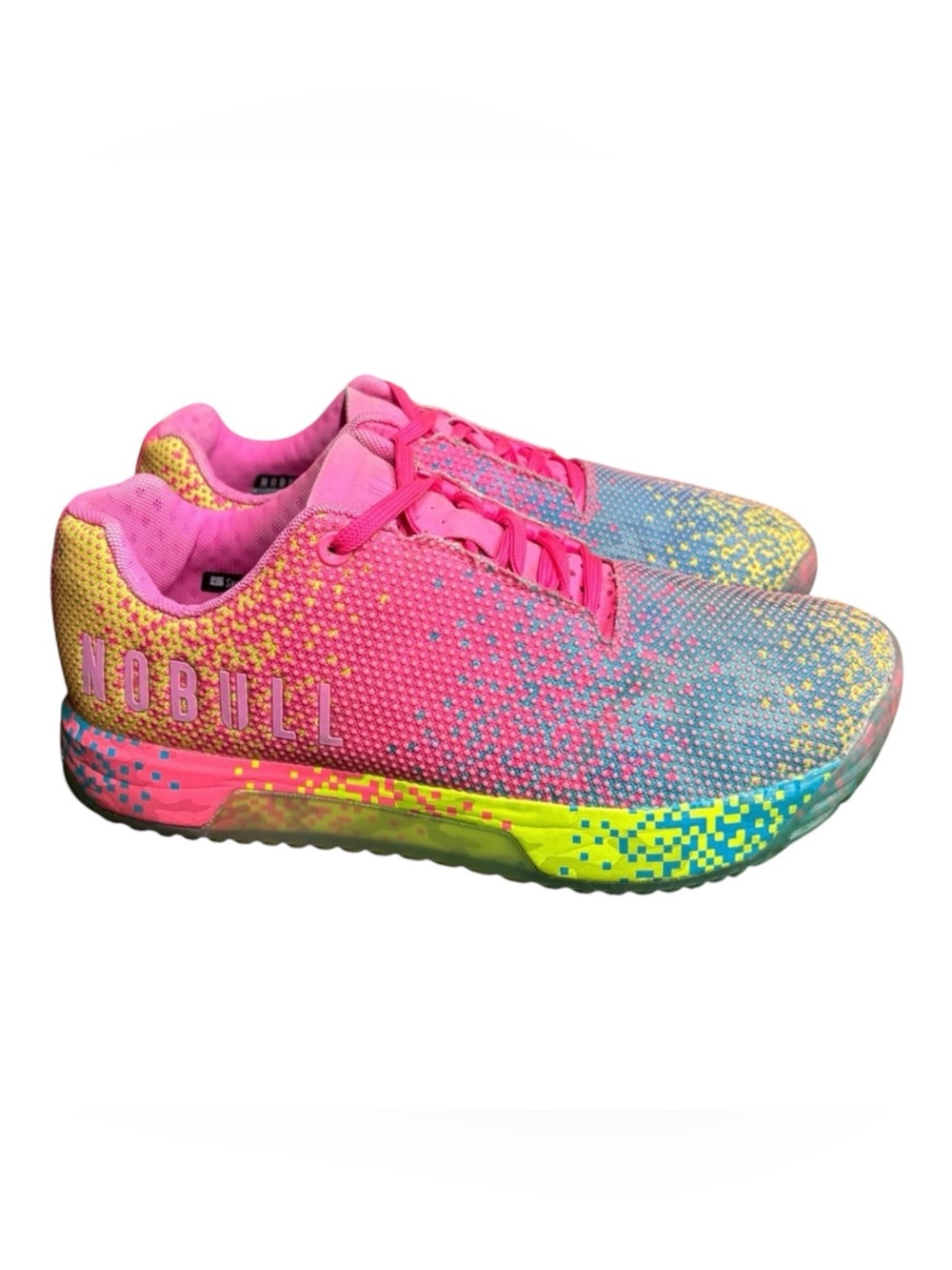 NoBull Impact Trainer + Plus Neon Glitch Trainers Men’s Size 14